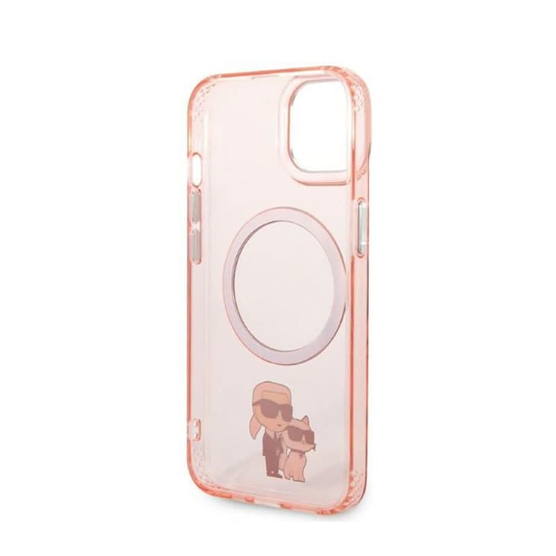 Karl Lagerfeld IML NFT Karl & Choupette MagSafe - Case for iPhone 14 (Pink) 7