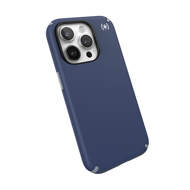 Speck Presidio2 Pro Magsafe - iPhone 15 Pro Case (Coastal Blue / Dust Gray / White) 5