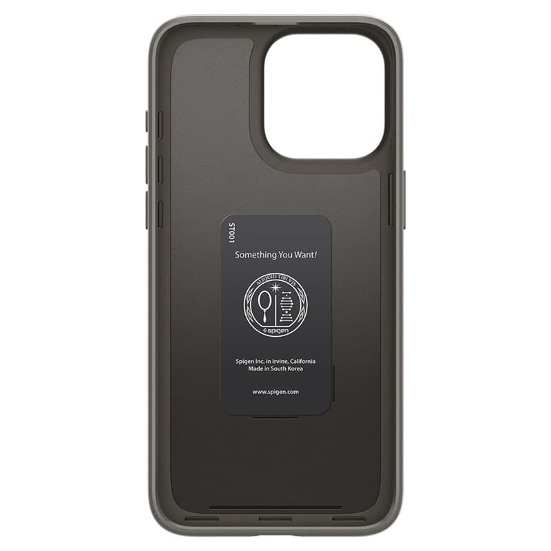 Spigen Thin Fit - Case for iPhone 15 Pro Max (Gunmetal) 3
