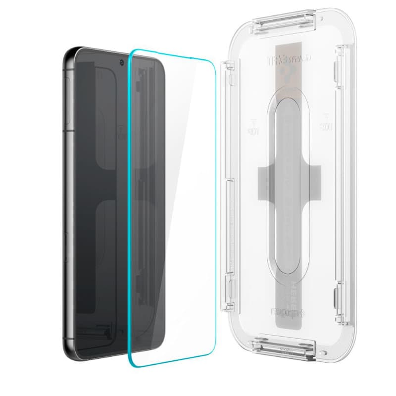 Spigen Glas.TR EZ Fit 2-Pack - Tempered Glass for Samsung Galaxy S23 2 pcs. (Transparent) 4