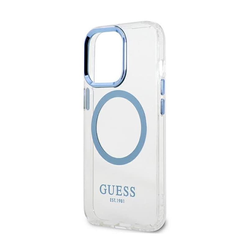Guess Metal Outline MagSafe - Case for iPhone 13 Pro (Clear) 6