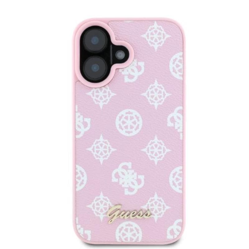 Guess Peony Script MagSafe - Case iPhone 16 (pink) 3