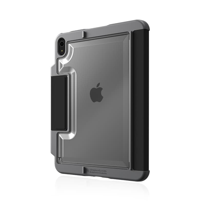 STM Dux Plus - Rugged Case for iPad 11" (2025) / 10.9" (2022) MIL-STD-810G with Apple Pencil Holder (Black) EDU/COM Version 3
