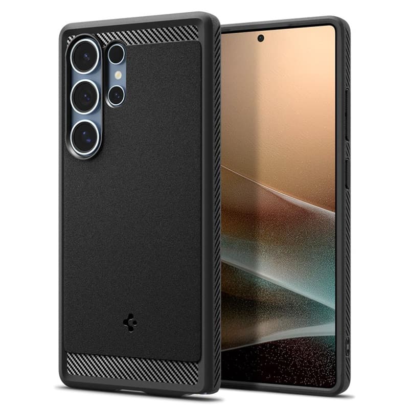 Spigen Rugged Armor Mag MagSafe - Case for Samsung Galaxy S25 Ultra (Matte Black) 2