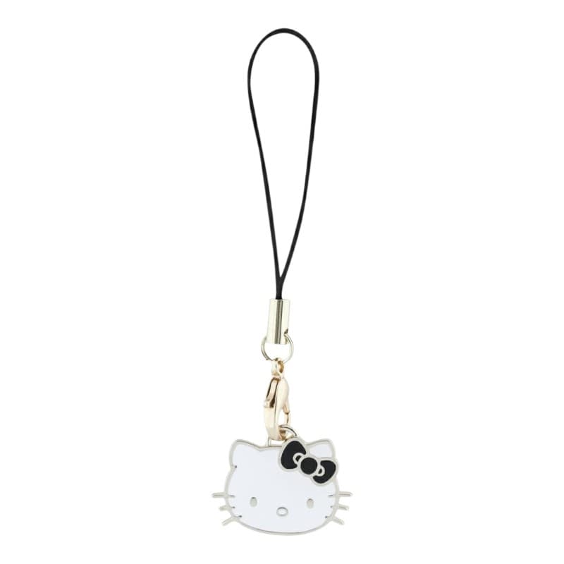 Hello Kitty Phone Strap Charm Kitty Head - Phone Pendant (black) 1