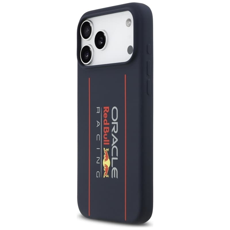 Red Bull Silicone Oversize Vertical Logo MagSafe - iPhone 17 Pro Max Case (Navy Blue) 2