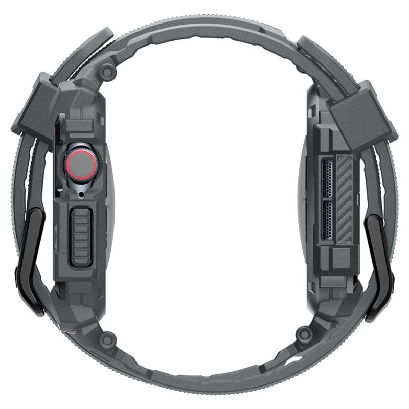 Spigen Rugged Armor Pro - Strap with Case for Apple Watch 10 46 mm (Dark Grey) 3