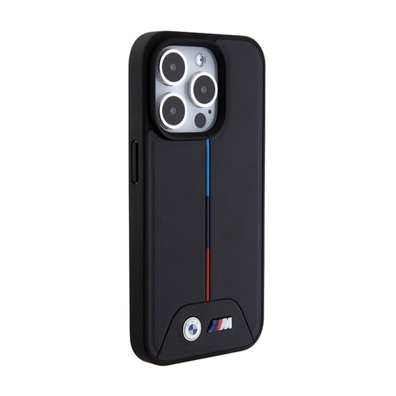 BMW Quilted Tricolor MagSafe - Case for iPhone 15 Pro Max (Black) 4