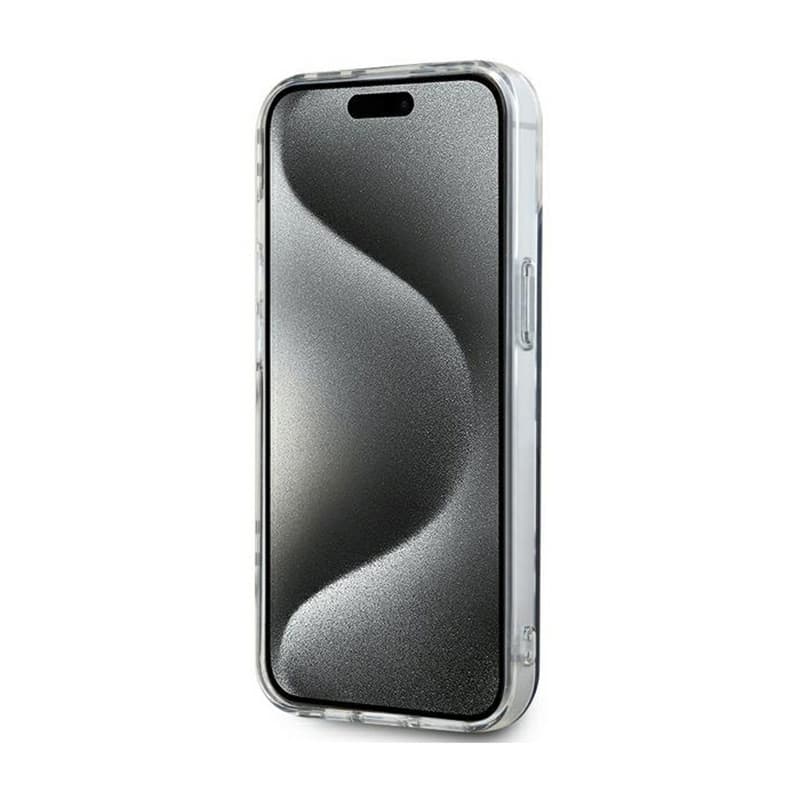 DKNY IML Checkered Mono Pattern - Case for iPhone 15 Plus / 14 Plus (Black) 5