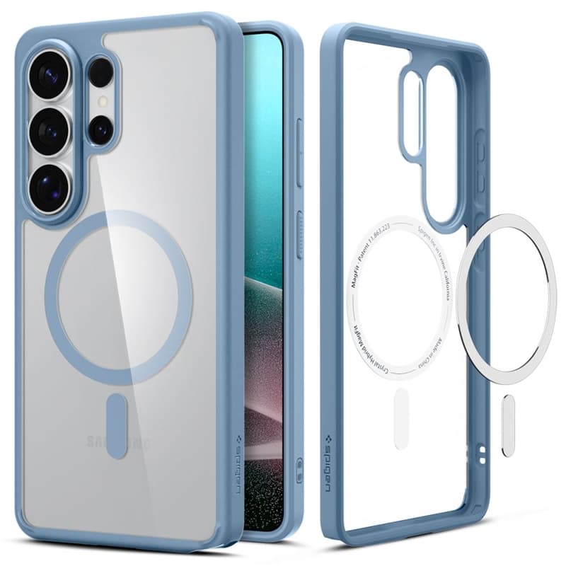 Spigen Ultra Hybrid Mag MagSafe - Case for Samsung Galaxy S26 Ultra (Light Blue) 2