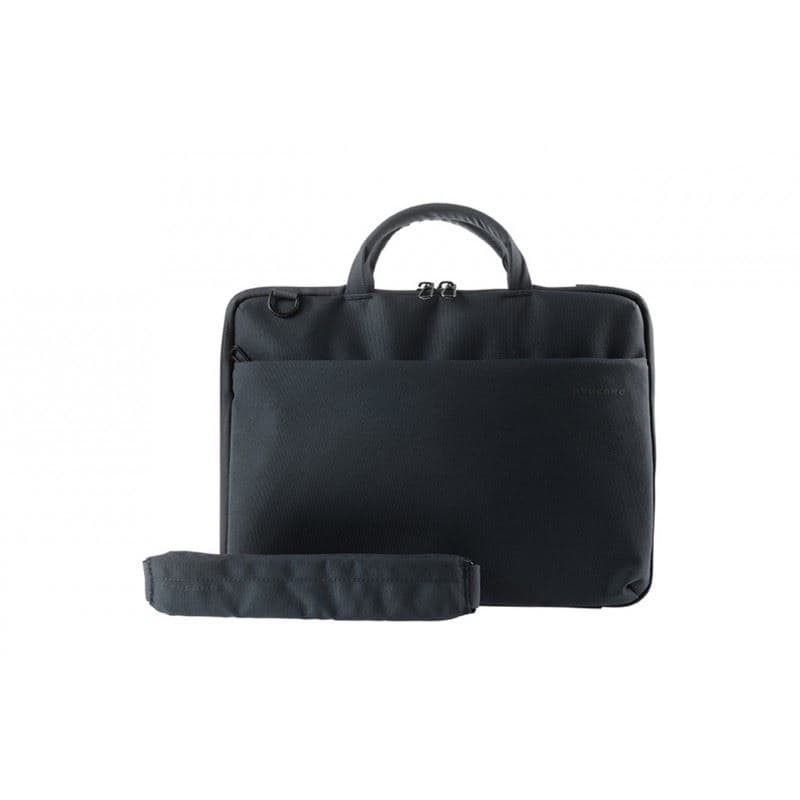 TUCANO Slim Bag - Bag for Notebook 13" / 14" / MacBook Air 13" / MacBook Air 13" Retina MacBook Pro 13"/ MacBook Pro 13" Retina / iPad Pro 12,9" (2017/2015) (Bl 4