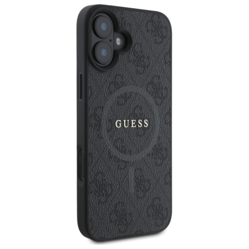 Guess 4G Ring Classic Logo MagSafe - Case for iPhone 16 (black) 4