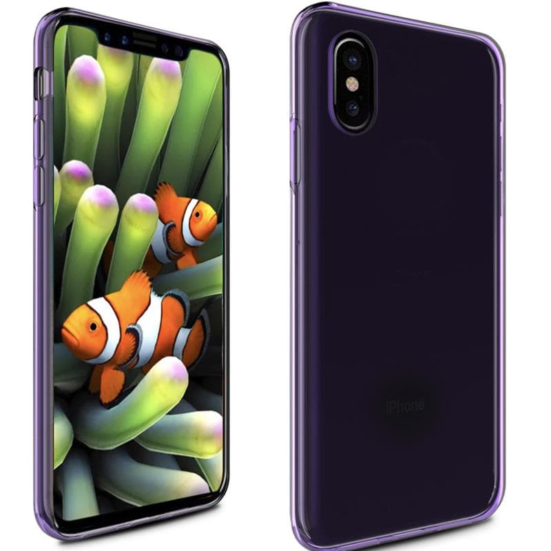 Zizo TPU Cover for iPhone X (Purple) 3