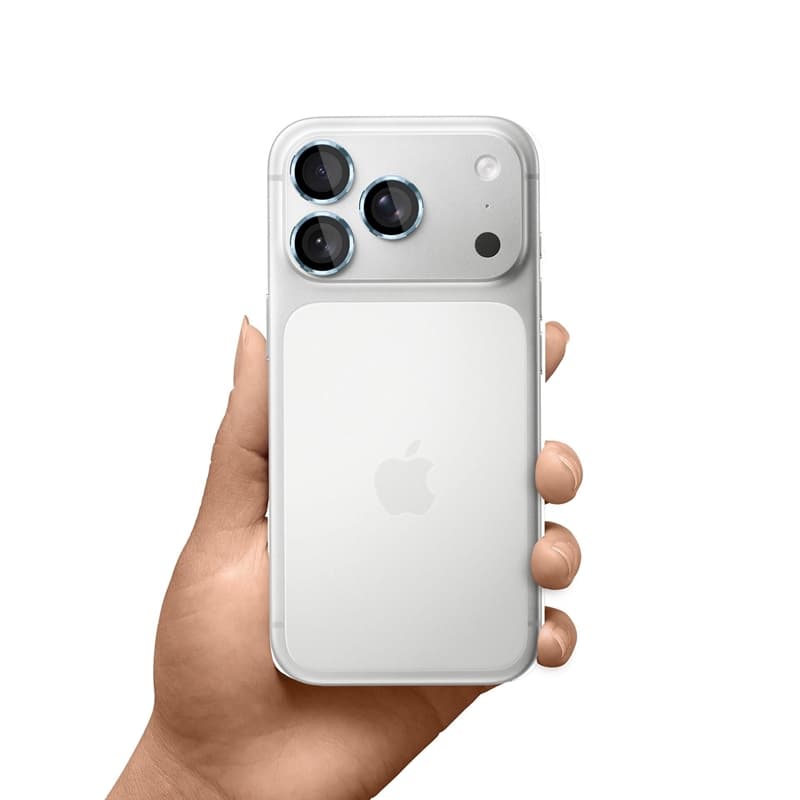 3mk Lens Protection Pro - Camera Lens Glass for iPhone 17 Pro / iPhone 17 Pro Max (Ocean Blue) 8