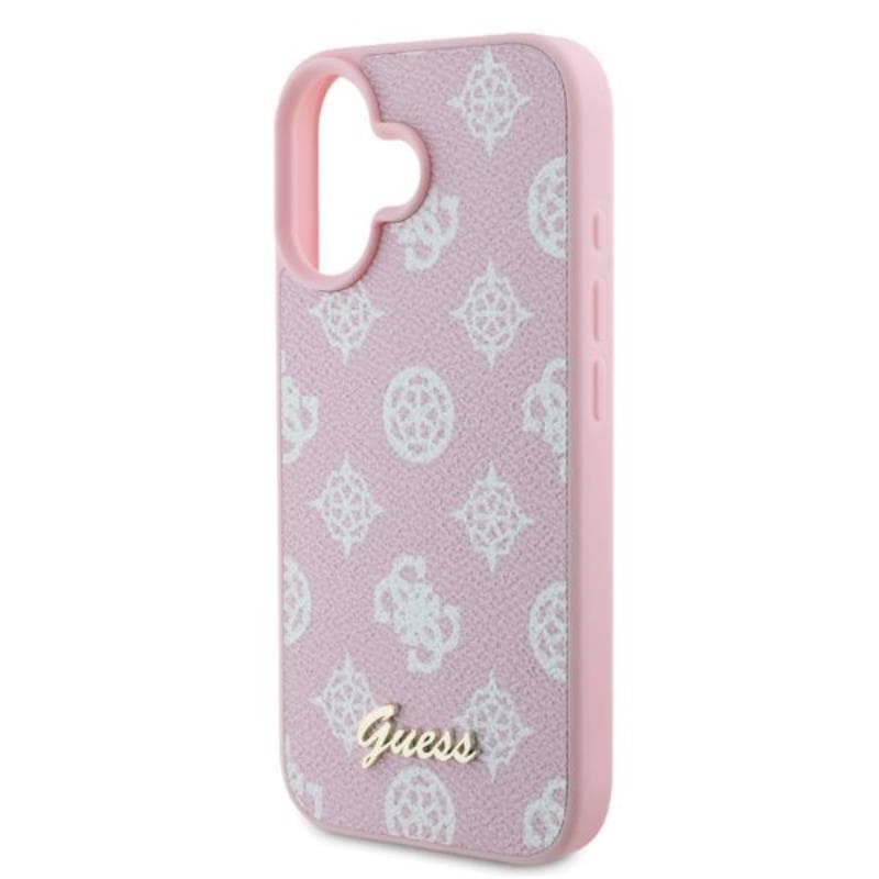 Guess Peony Script MagSafe - Case iPhone 16 (pink) 4