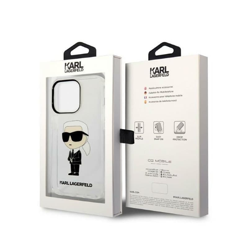 Karl Lagerfeld IML NFT Ikonik - Case for iPhone 14 Pro Max (Clear) 8