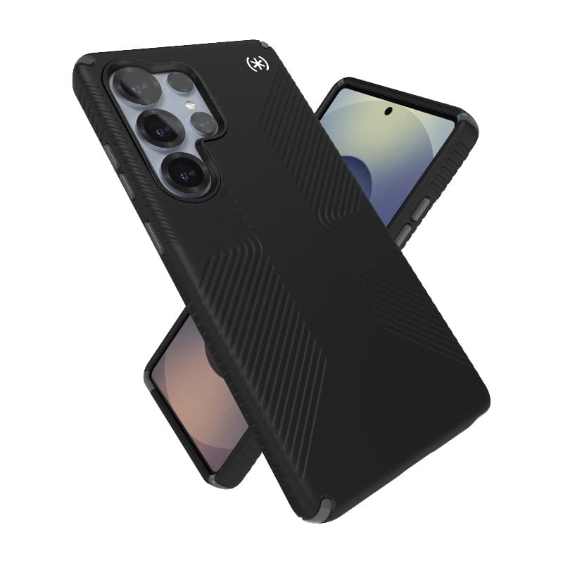 Speck Presidio2 Grip Magnet - Samsung Galaxy S25 Ultra MagSafe Case (Black/Slate Gray/White) 8