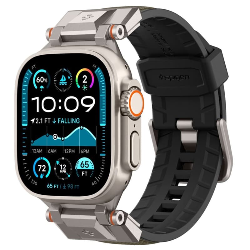 Spigen DuraPro Armor - Band for Apple Watch 44/45/46/49 mm (Military Green)