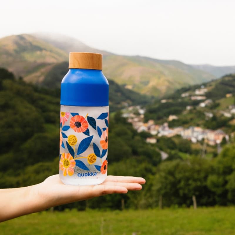 Quokka Ice - ecozen Water Bottle 570 ml (Summer Garden) 4