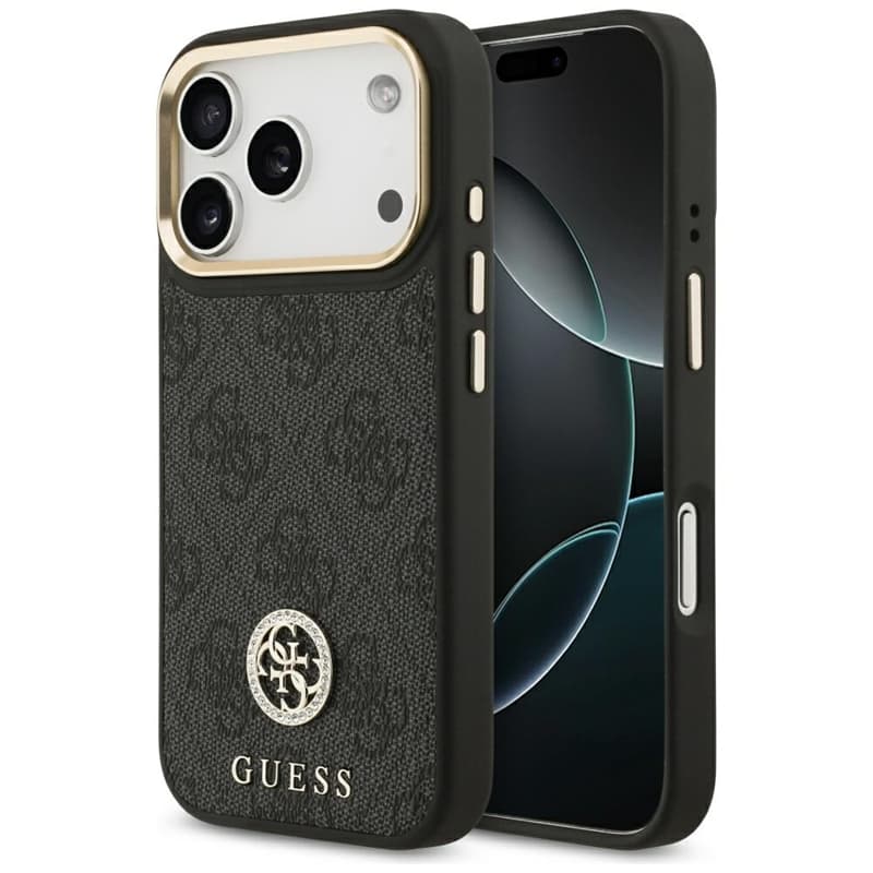 Guess 4G Strass Logo MagSafe - Case iPhone 17 Pro (black) 1