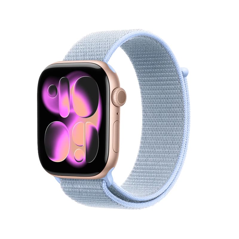 Crong Nylon - Sport Band for Apple Watch 38/40/41/42 mm (Cool Blue) 4