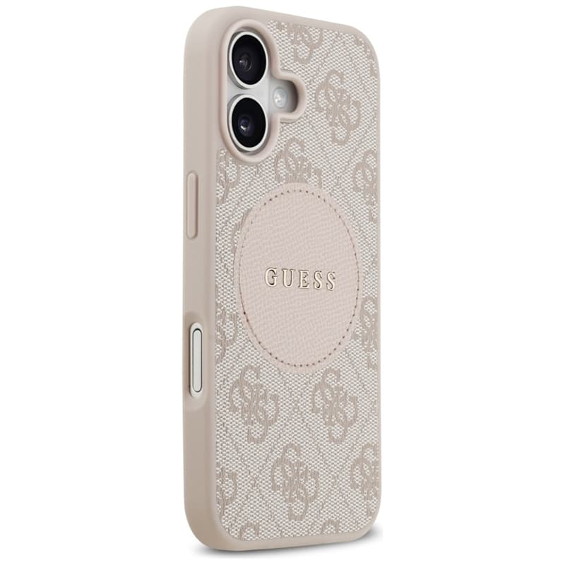 Guess 4G Circle Classic Logo MagSafe - Case iPhone 17 (pink) 4