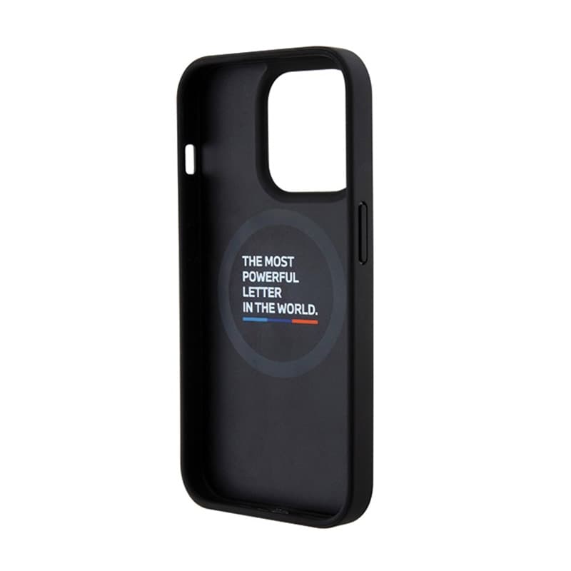 BMW Quilted Tricolor MagSafe - Case for iPhone 15 Pro Max (Black) 5