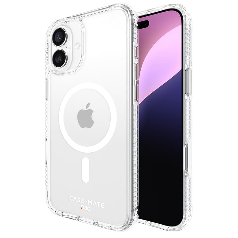 Case-Mate Tough D3O MagSafe - Case for iPhone 16 Plus (Clear) 1