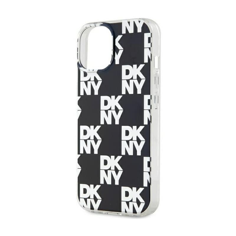 DKNY IML Checkered Mono Pattern - Case for iPhone 15 Plus / 14 Plus (Black) 6