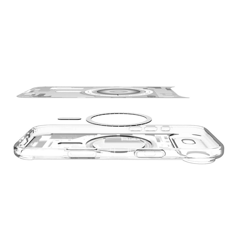 Spigen Ultra Hybrid Mag MagSafe - Case for iPhone Air (Zero One White) 7