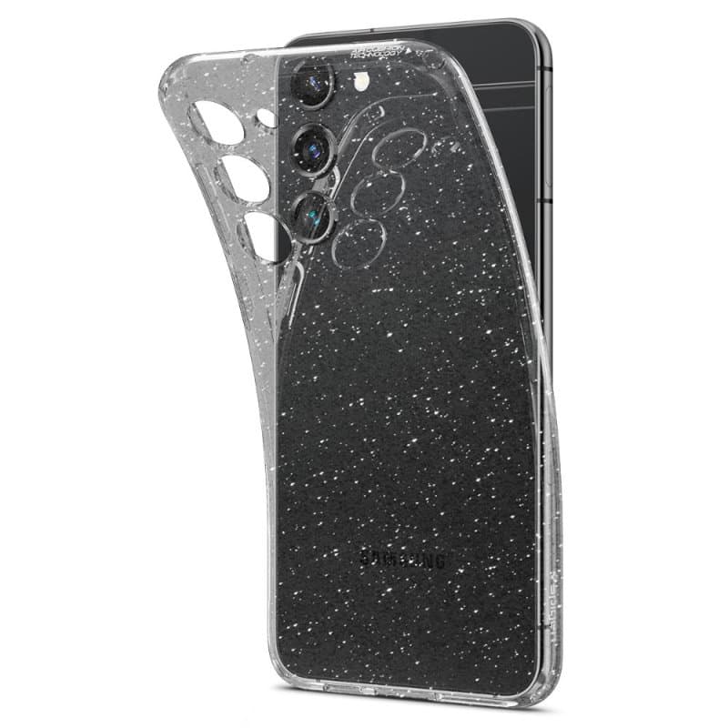 Spigen Liquid Crystal Glitter - Case for Samsung Galaxy S23+ (Transparent) 5