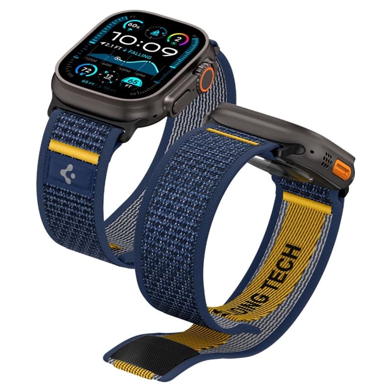 Spigen Athlex Air - Strap for Apple Watch 44/45/46/49 mm (Active Navy)