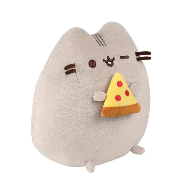 Pusheen - Plush stuffed animal with pizza 24 cm 2
