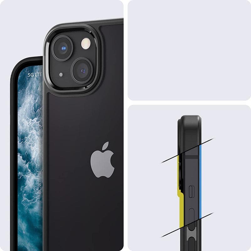 Spigen Ultra Hybrid - Case for iPhone 13 Mini (Black) 8