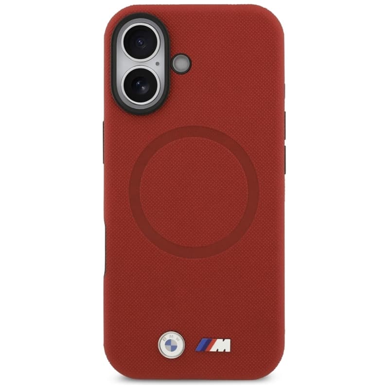 BMW M FW Metal Logo MagSafe - Case iPhone 17 (red) 3