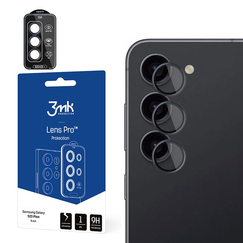 3mk Lens Protection Pro - Camera lens glass for Samsung Galaxy S24 (Black) 1