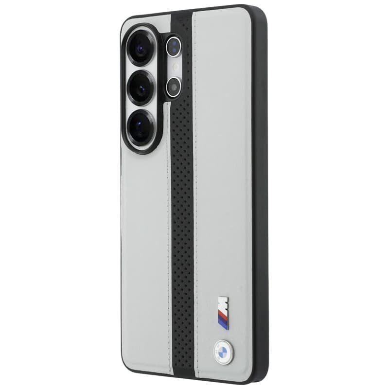 BMW M Perforated Stripe Logo MagSafe - Samsung Galaxy S26 Ultra Case (Gray) 2