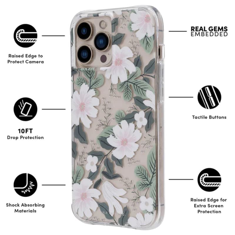 Rifle Paper Clear - Case for iPhone 13 Pro (Willow) 3