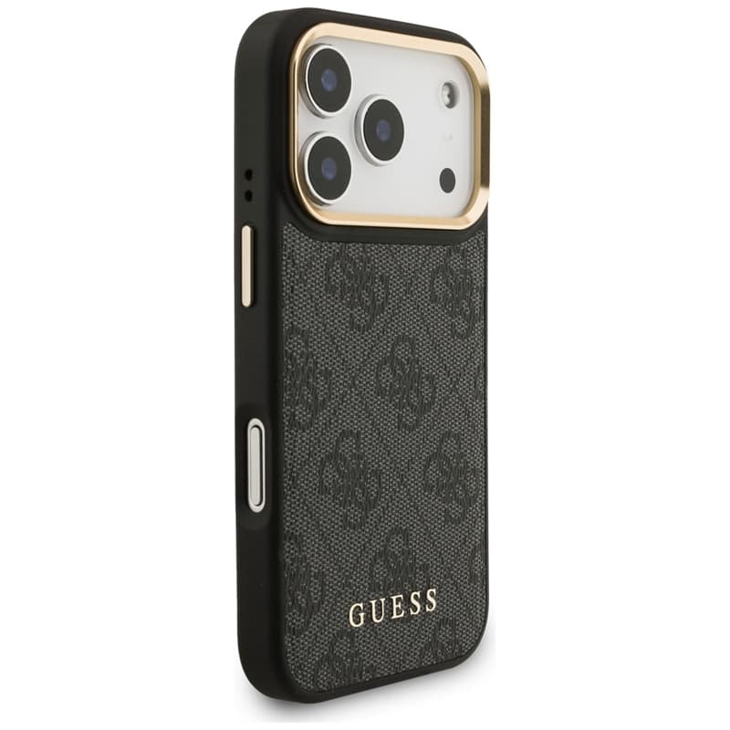 Guess Bundle Pack MagSafe 4G - Case + MagSafe Wallet Set for iPhone 17 Pro (Black) 4