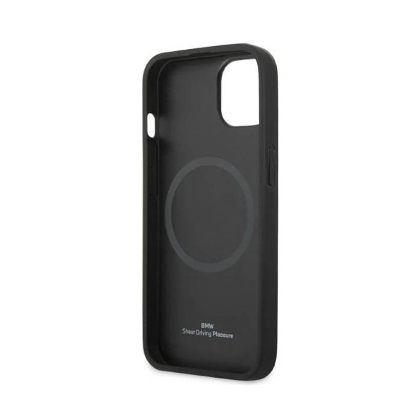 BMW Signature Logo Imprint MagSafe - Case for iPhone 14 Plus (Black) 7