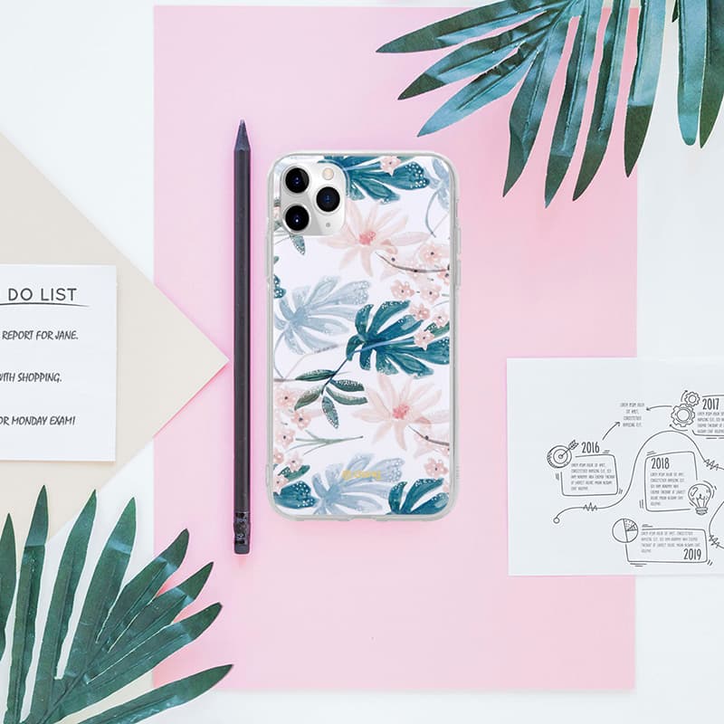 Crong Flower Case – iPhone 11 Pro Case (Pattern 01) 7