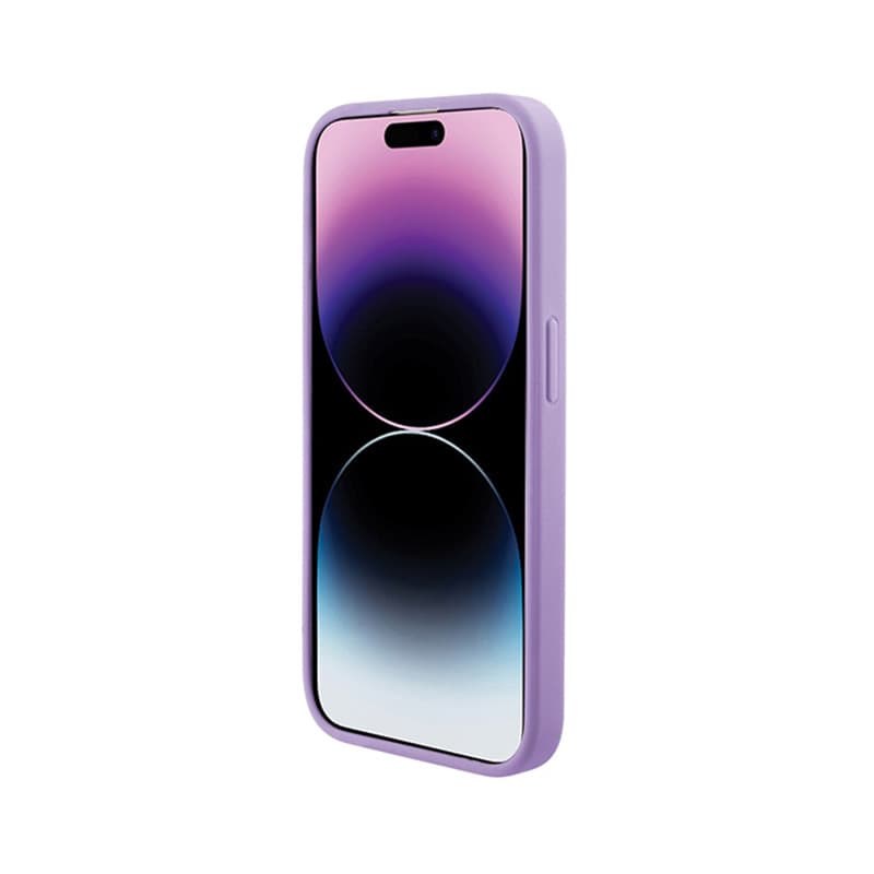 Guess Saffiano MagSafe - iPhone 15 Case (purple) 5