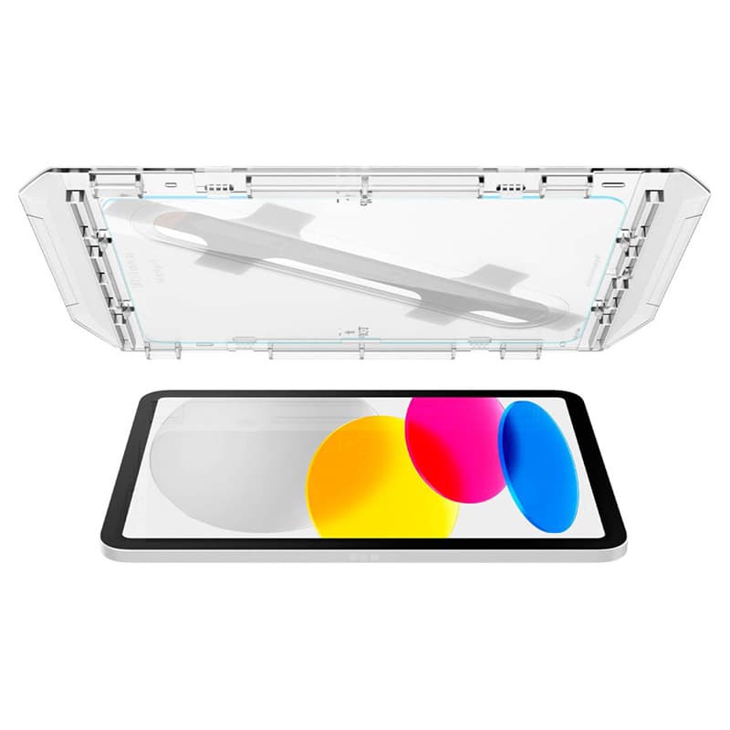 Spigen GLAS.TR EZ FIT - Tempered Glass for Apple iPad iPad 11” (2025) / 10.9" (2022) (Transparent) 4