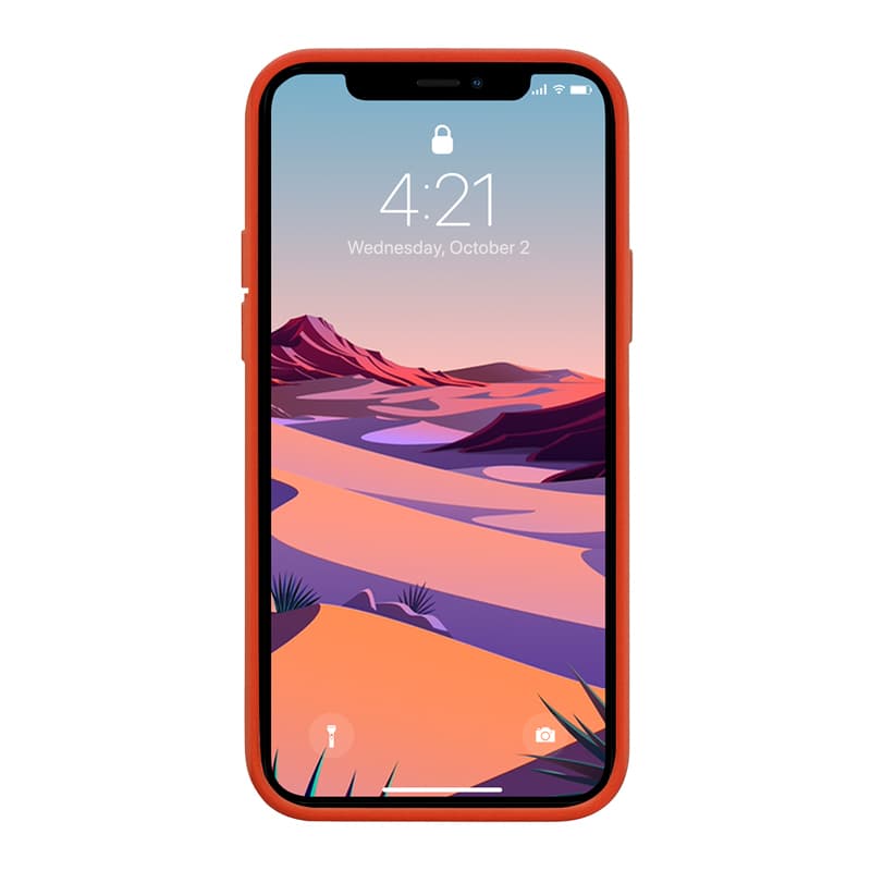 Crong Color Cover - iPhone 12 Pro Max Case (Red) 5