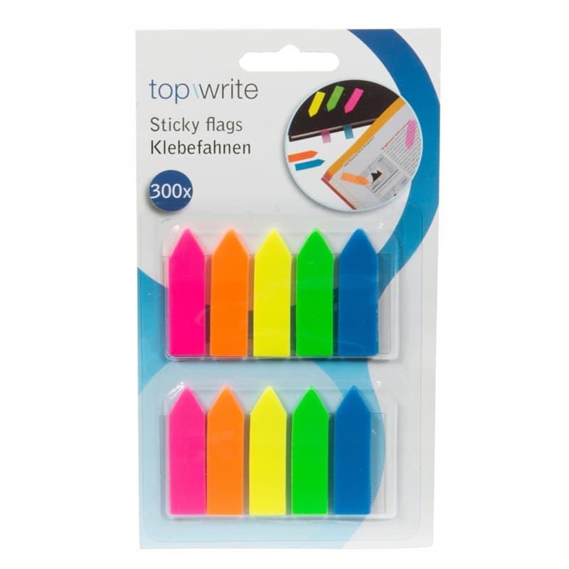 Topwrite - Indexing tabs / sticky notes Arrows 300pcs. 1