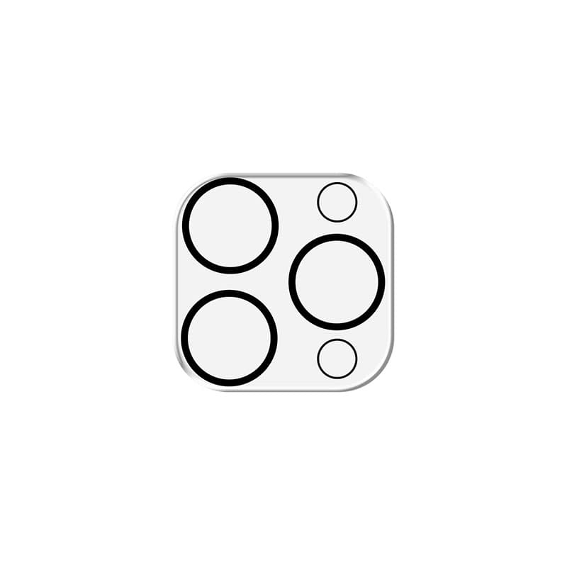 3mk Lens Pro Full Cover - Camera Lens Glass for iPhone 15 Pro / 15 Pro Max 3