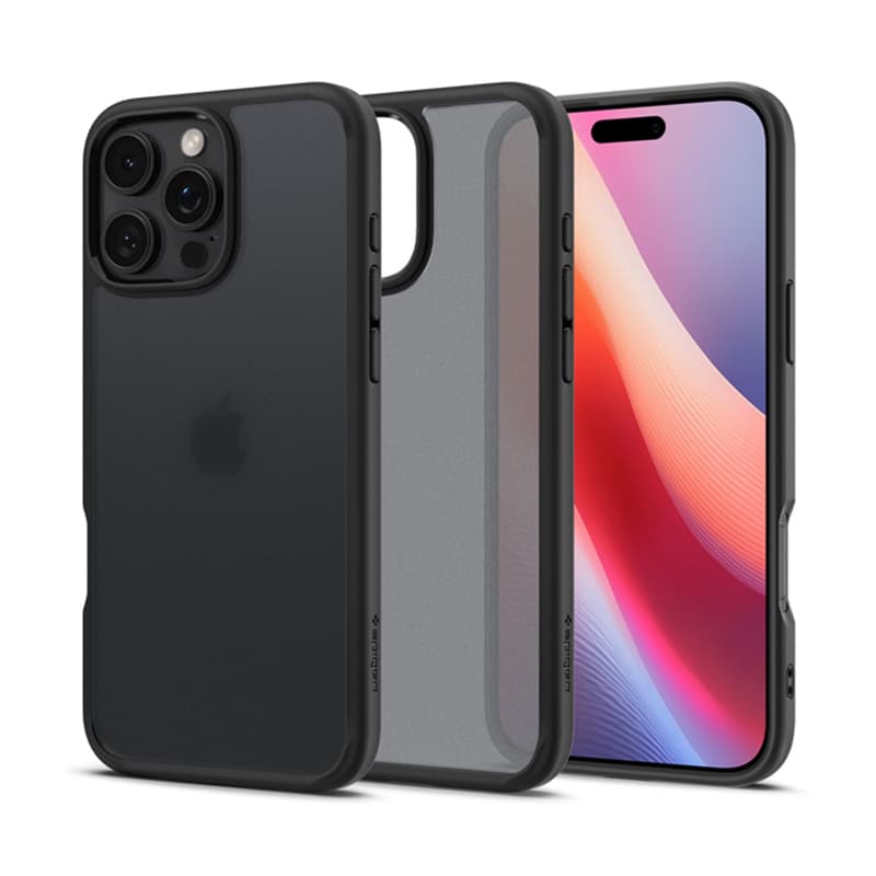 Spigen Ultra Hybrid - Case for iPhone 16 Pro (Frost Black) 6