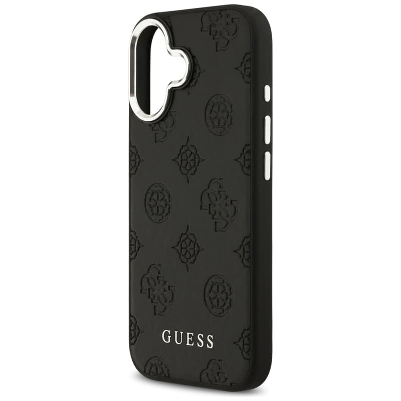 Guess Peony Hot Stamp Script MagSafe - Case iPhone 17 (black) 6