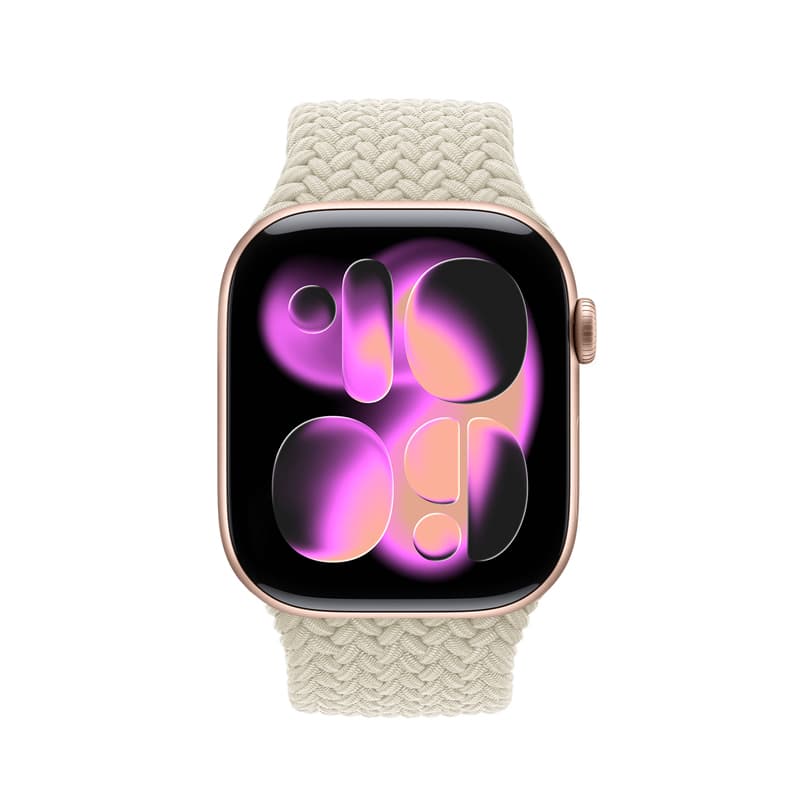 Crong Wave Band - Braided strap for Apple Watch 38/40/41/42 mm (beige) 2