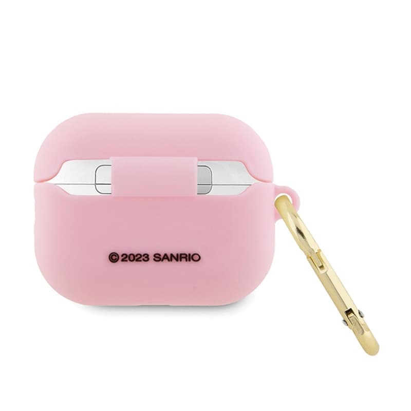 Hello Kitty Silicone 3D Kitty Head - Case for AirPods Pro 2 (pink) 2